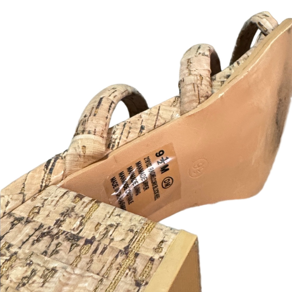 Maurice’s SuperCush Rachel Cork Block Heel Women Size 9 1/2 M - Picture 12 of 17
